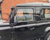 Land Rover Defender 2012 and Audi TT 2017