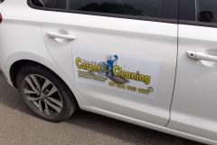 New carpet pro cleaning signs