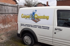 New carpet pro cleaning signs