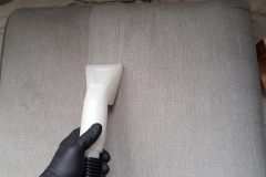 Upholstery hot water extraction