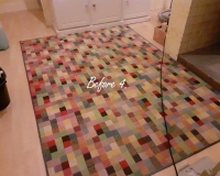 Very heavy pet stains. Deep Cleaned and deodorized