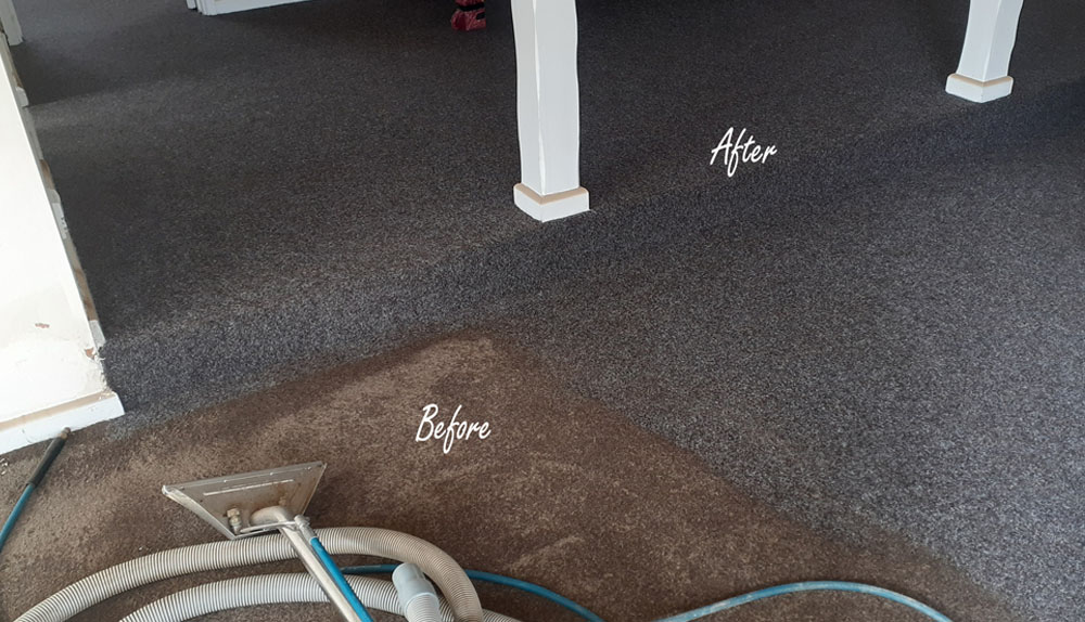 Carpet cleaning after flooding