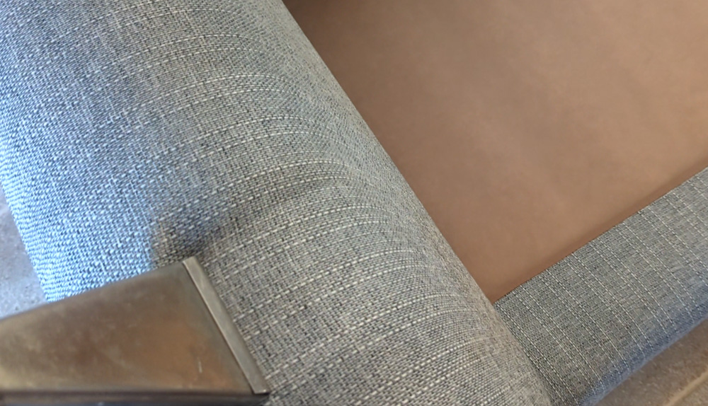 Before and after Professional Upholstery Cleaning video