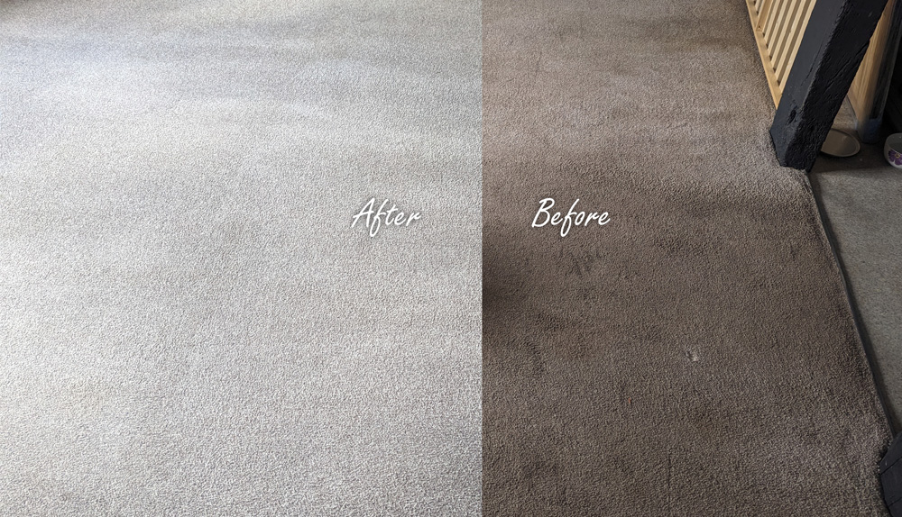 Carpet cleaning in Ludlow area.