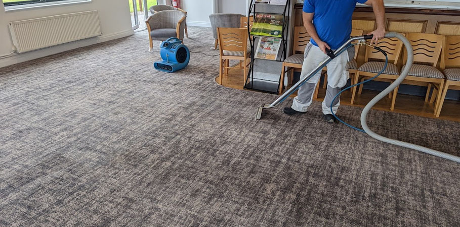 Golf Club Carpet Cleaning in Wirral