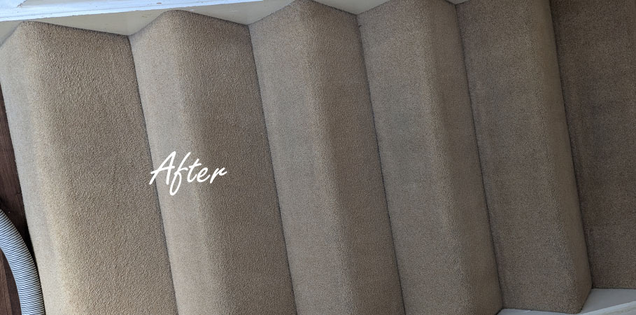 Stairs Carpet Cleaning in Wirral