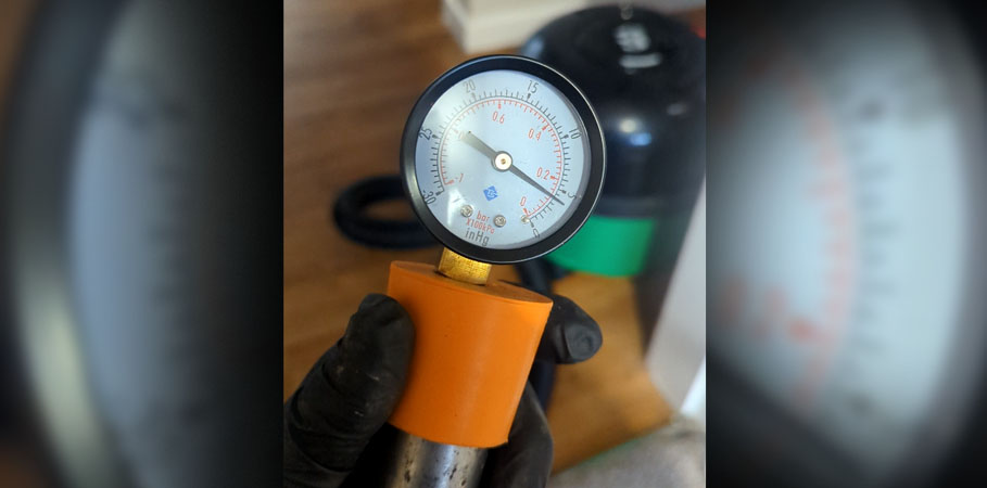 Carpet Cleaning Machine Suction Test