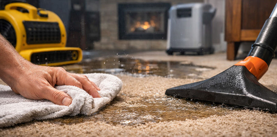 What Should I Do If My Carpet Gets Wet?