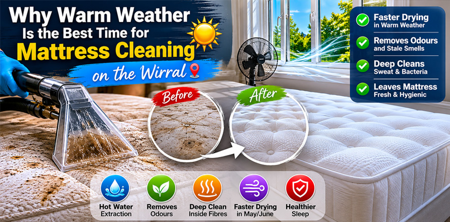 Professional Mattress Cleaning on the Wirral