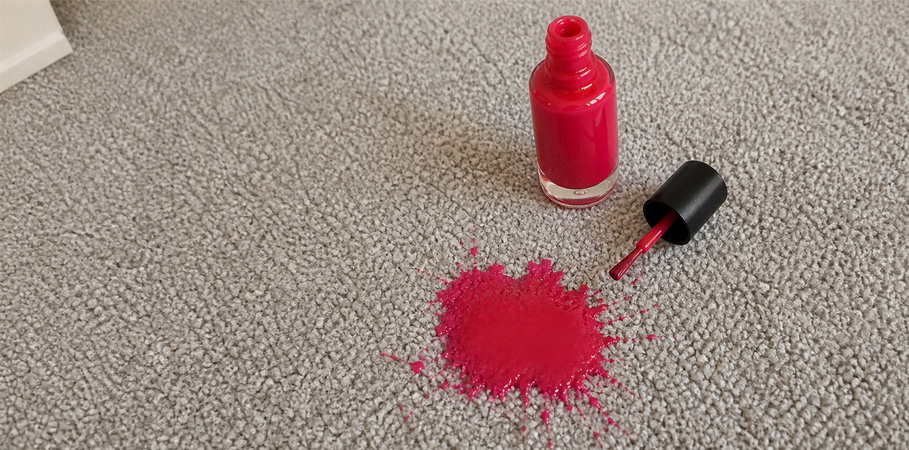Nail Polish on Carpet and Upholstery – How to Remove It Safely on the Wirral