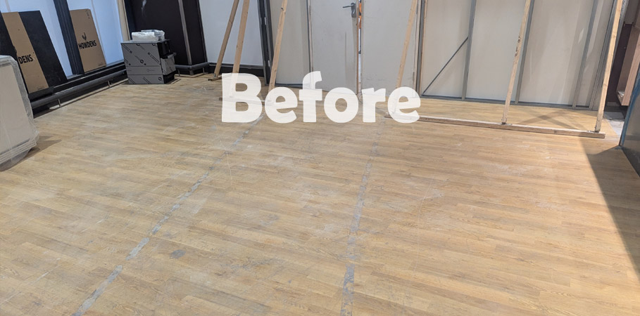 Commercial Hard Floor Deep Cleaning and Restoration at 92 Degrees Coffee Inside Sainsbury’s Neston Superstore